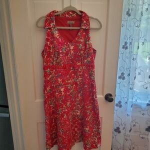 I.V.Y. Floral Dress with Bow